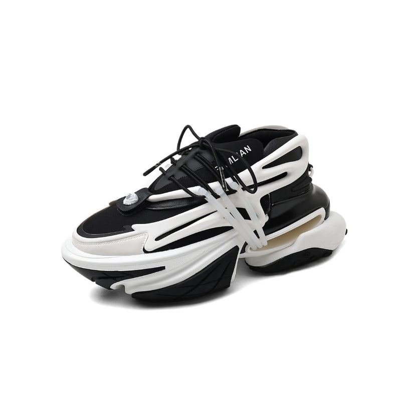European Spaceship Space Shoes Niche Couple Bullet Dad Shoes Men'S Ins Trendy Tech Yacht Shoes Women - Image 1